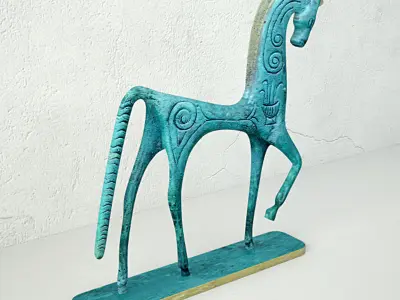 Frederick Weinberg Bronze Sculpture 3D model