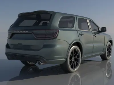Dodge Durango SRT  3D print model