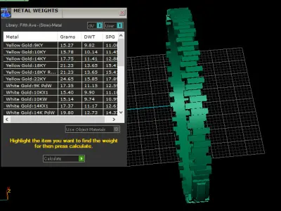 dior bracelet 3D print model