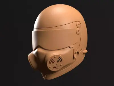 Kentuckian Driver Helmet 3D print model