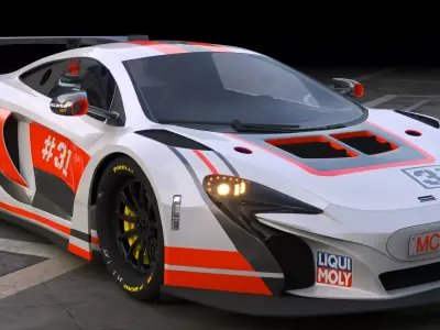 Mclaren 650s GT3  3D model