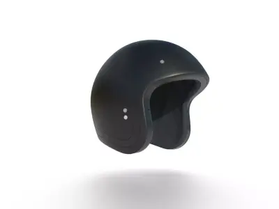 Openface Helmet m01 Low-poly 3D model