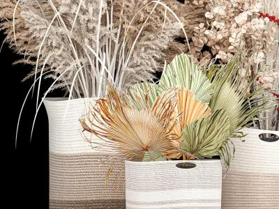 Bouquets for wedding decoration 233 3D model