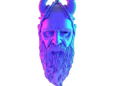 Keychain Mimir GoW toy 3D print model