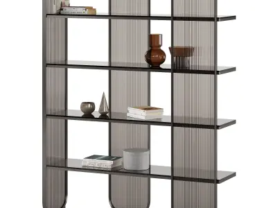 Bookcase Giselle Plus 3D model
