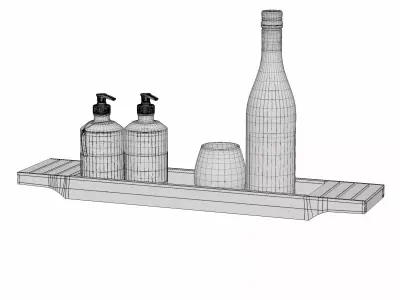 Bathtub Rack 3D model