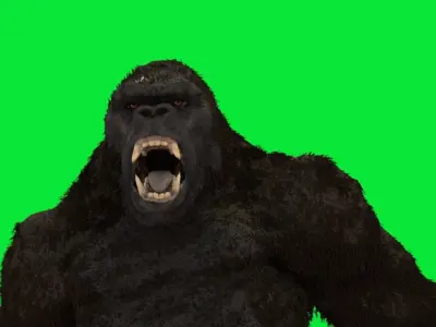 KING KONG SKULL ISLAND MODEL 3D model