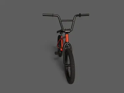 Freestyle BMX  3D model
