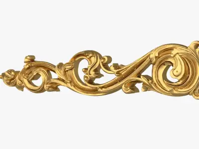 Classic decor ornament 249 3D model