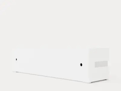 Jugansbo TV Bench 169 Cm Led Lighting Low-poly 3D model