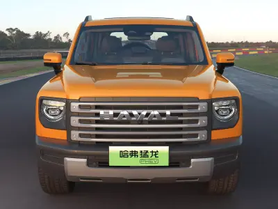 2023 Haval Raptor with lowpoly interior Low-poly 3D model