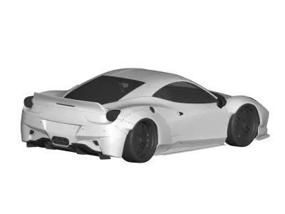 ferrari 458 3D model