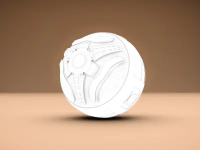 RL-Like Ball - PBR Rigged Subdivision-Ready 3D model