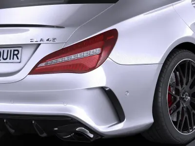 Mercedes-Benz CLA45 AMG 2017 3D model