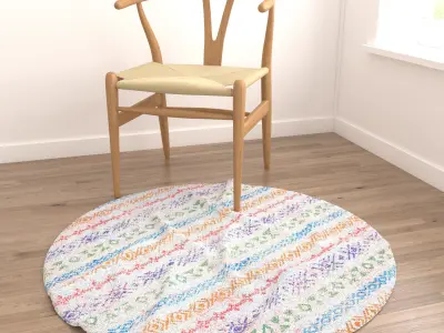 Rugs No 646 Low-poly 3D model