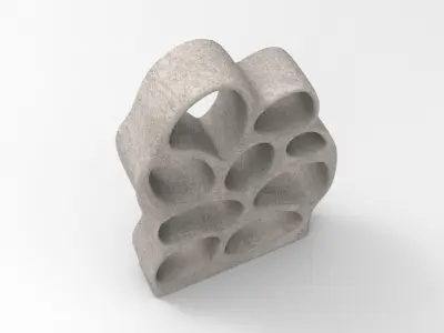 Uher Decor Low-poly 3D model