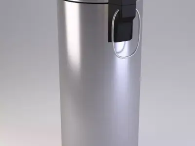 Pedal Bin 2 3D model