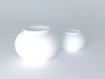 glass vase Free 3D model