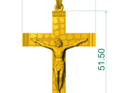 CROSS OF JESUS CHRIST 3D print model