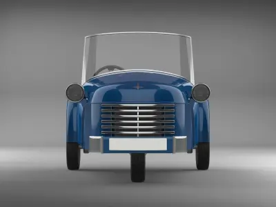 Bond Minicar Mark A 3D model