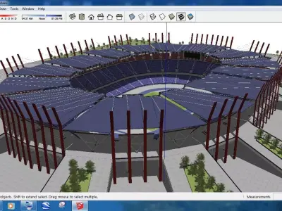 Stadium SKP 02 3D model