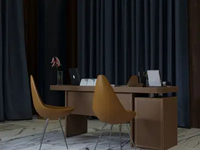 Reception 10 3D model