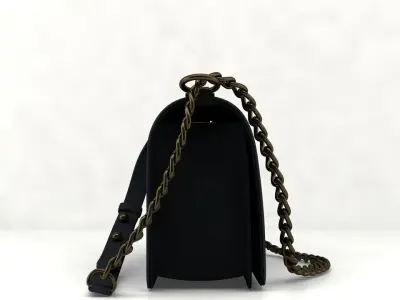 handbag boy Low-poly 3D model