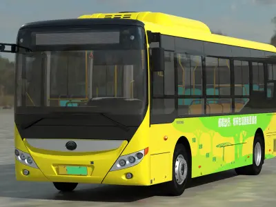 YUTONG ZK6805BEVG3 bus 3D model