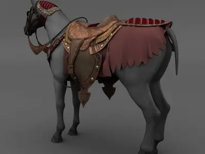 War horse 3D model