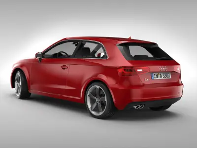 Audi A3 2013 3D model