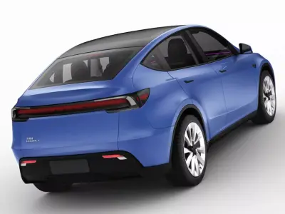 Tesla Model Y 2025 3D model by nwnsskml