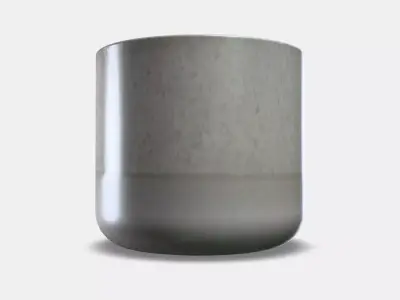 BUSKKAPRIFOL Plant pot Low-poly 3D model