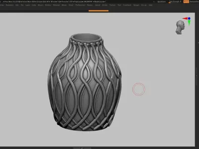 pot g105 3D print model 3D print model
