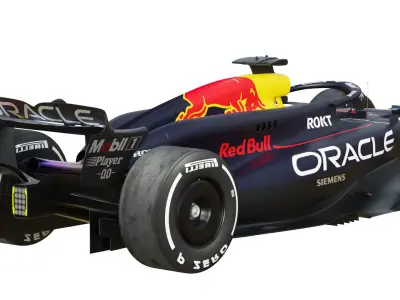 F1 Red Bull RB20 2024 3D model