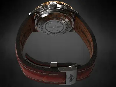Breitling SA Watch 3D model