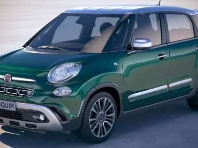 Fiat 500L Cross 2018 3D model