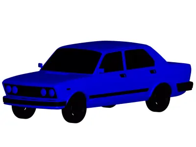 Fiat 132  3D model