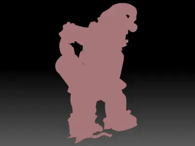 Gnome 3D print model