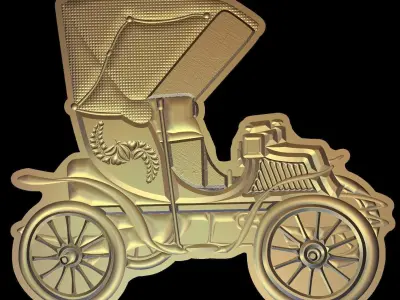 Vintage Car Model  3D model