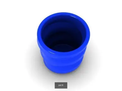 25 pots for 3d printing 3D Model Collection