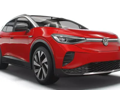 VW ID 4 PRO 2022 3D model