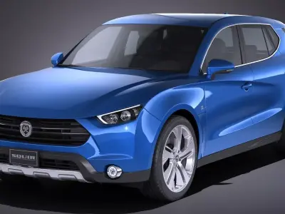 Generic SUV 2017 3D model