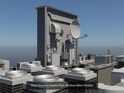 Building Dressing Asset Pack Vol 1  3D Model Collection