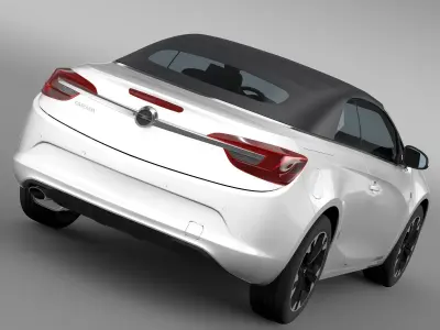 Opel Cascada 2017 3D model