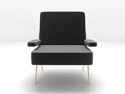 Fendi Armchair 3D model