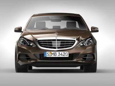 Mercedes Benz E Class 2014  3D model