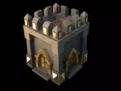 Castle 01 3D model