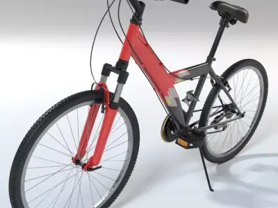 3D Bicycle Model 3D model by twixuss