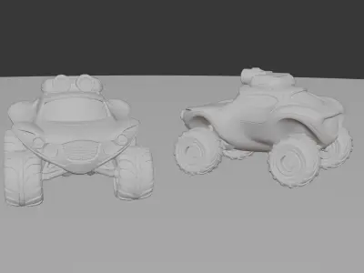 Car for 3D Printing Free 3D print model
