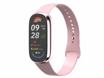Xiaomi Smart Band 9 Pink 3D model